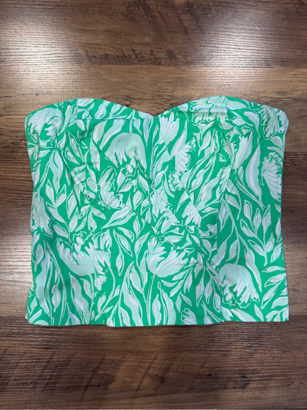 Lilly Pulitzer strapless top